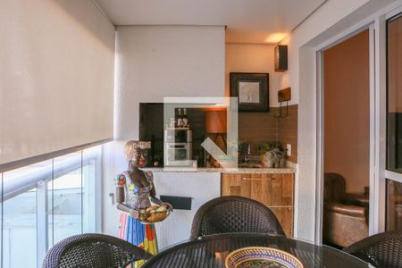 Varanda Gourmet de apartamento à venda com 2 quartos, 76m² em Lapa, São Paulo