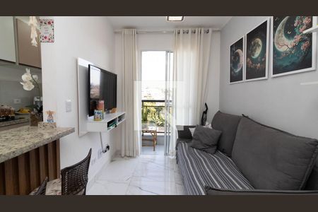 Sala de apartamento à venda com 2 quartos, 48m² em Ponte Rasa, São Paulo