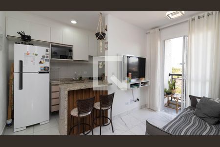 Sala de apartamento à venda com 2 quartos, 48m² em Ponte Rasa, São Paulo