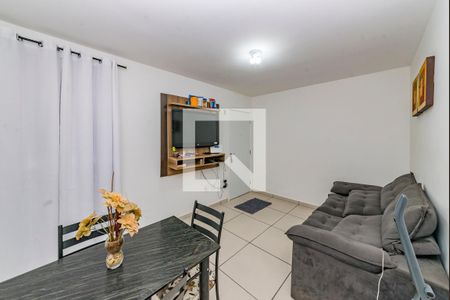 Sala de apartamento para alugar com 2 quartos, 42m² em Madre Gertrudes, Belo Horizonte