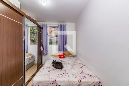 Quarto 1 de apartamento para alugar com 2 quartos, 42m² em Madre Gertrudes, Belo Horizonte