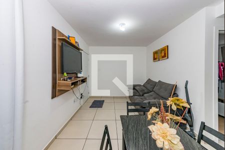 Sala de apartamento para alugar com 2 quartos, 42m² em Madre Gertrudes, Belo Horizonte