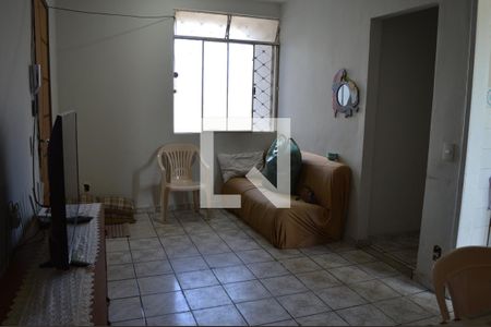 Sala de apartamento para alugar com 3 quartos, 80m² em Alvorada, Contagem