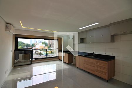 Sala/Cozinha de apartamento para alugar com 2 quartos, 52m² em Jardim do Mar, São Bernardo do Campo