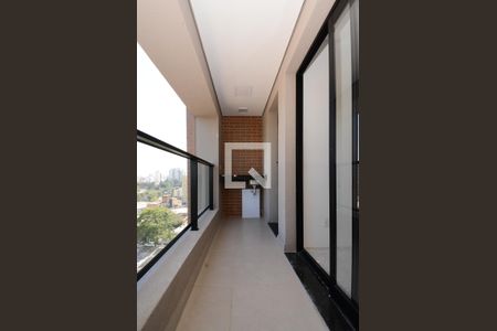 Varanda da Sala de apartamento à venda com 2 quartos, 52m² em Jardim do Mar, São Bernardo do Campo