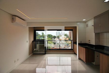 Sala/Cozinha de apartamento para alugar com 2 quartos, 52m² em Jardim do Mar, São Bernardo do Campo