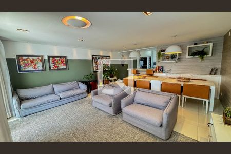 Sala - Sala de Jantar de apartamento à venda com 3 quartos, 115m² em Vila Valparaíso, Santo André