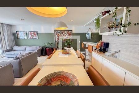 Sala - Sala de Jantar de apartamento à venda com 3 quartos, 115m² em Vila Valparaíso, Santo André