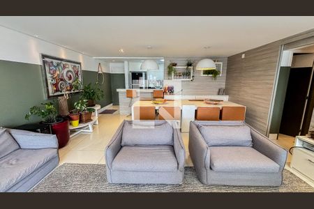 Sala - Sala de Jantar de apartamento à venda com 3 quartos, 115m² em Vila Valparaíso, Santo André