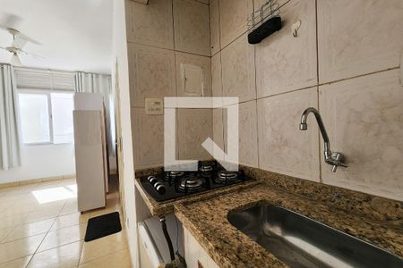 Cozinha de apartamento à venda com 1 quarto, 24m² em Laranjeiras, Rio de Janeiro