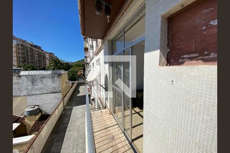 Varanda da Sala de apartamento à venda com 3 quartos, 78m² em Riachuelo, Rio de Janeiro