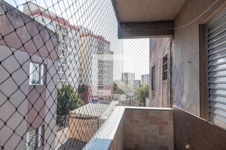 Varanda da sala  de apartamento à venda com 2 quartos, 80m² em Conceição, Diadema