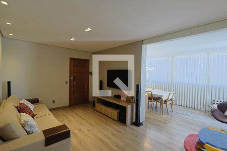 Sala de apartamento à venda com 3 quartos, 100m² em Sagrada Família, Belo Horizonte