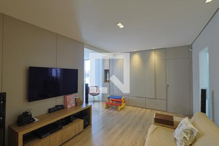 Sala de apartamento à venda com 3 quartos, 100m² em Sagrada Família, Belo Horizonte