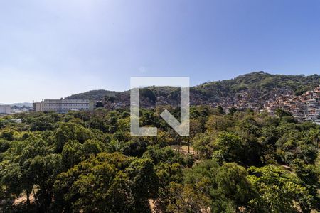 Sala Varanda Vista de apartamento à venda com 2 quartos, 100m² em Grajaú, Rio de Janeiro