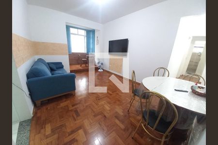 Sala de apartamento para alugar com 2 quartos, 80m² em Centro, São Vicente