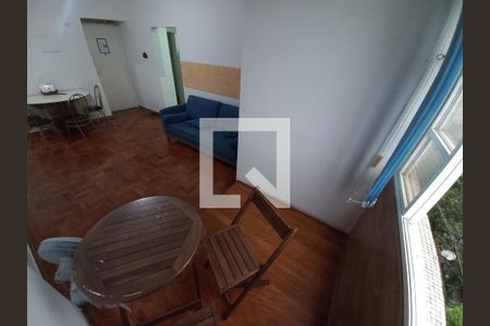 Sala de apartamento para alugar com 2 quartos, 80m² em Centro, São Vicente