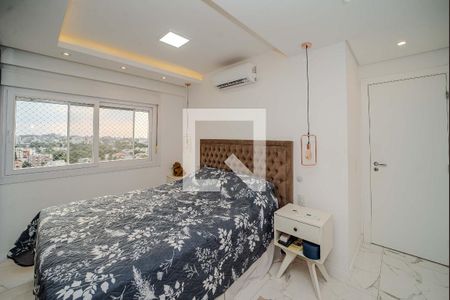 Suíte de apartamento para alugar com 2 quartos, 76m² em São Sebastião, Porto Alegre