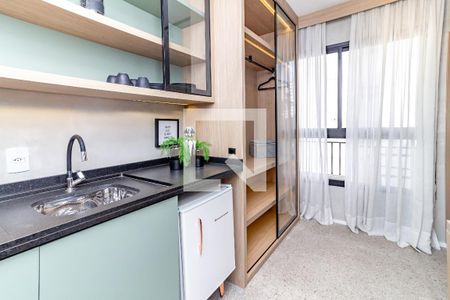 Sala / Quarto de kitnet/studio para alugar com 1 quarto, 18m² em Perdizes, São Paulo