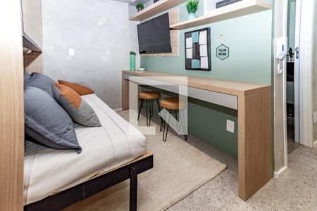 Sala / Quarto de kitnet/studio para alugar com 1 quarto, 18m² em Perdizes, São Paulo