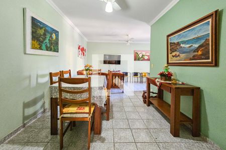 Sala de apartamento para alugar com 3 quartos, 92m² em Jardim Tres Marias, Guarujá