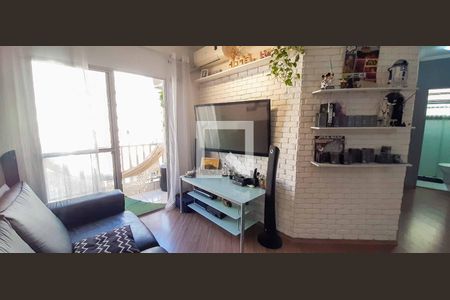 Sala de apartamento à venda com 2 quartos, 58m² em Piratininga, Osasco