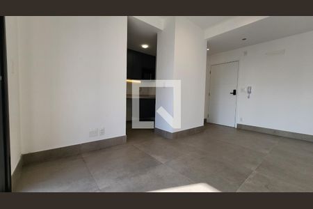 Sala de apartamento para alugar com 1 quarto, 54m² em Boqueirão, Santos