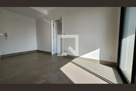 Sala de apartamento para alugar com 1 quarto, 54m² em Boqueirão, Santos