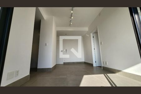 Sala de apartamento para alugar com 1 quarto, 54m² em Boqueirão, Santos