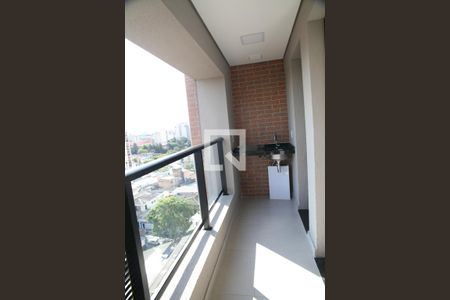 Varanda da Sala de apartamento para alugar com 2 quartos, 52m² em Jardim do Mar, São Bernardo do Campo