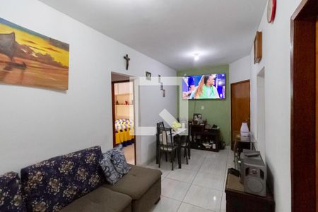 Sala de apartamento à venda com 3 quartos, 86m² em Jaqueline, Belo Horizonte