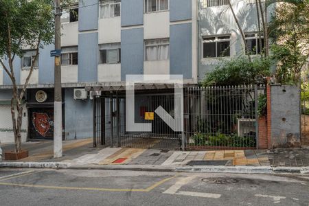 Fachada de apartamento à venda com 1 quarto, 40m² em Consolação, São Paulo