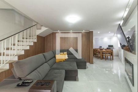 Sala de casa de condomínio à venda com 3 quartos, 214m² em Jabaquara, São Paulo