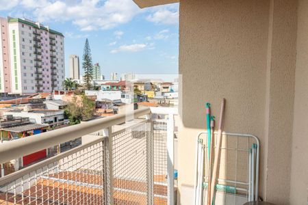 Varanda da sala de apartamento para alugar com 2 quartos, 53m² em Centro, Diadema