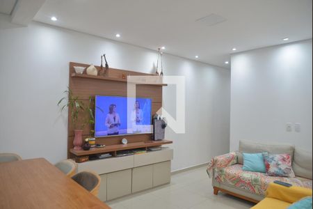 Sala de apartamento à venda com 3 quartos, 83m² em Vila Curuçá, Santo André