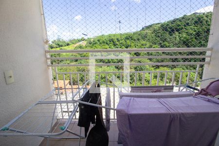 Varanda da Sala de apartamento para alugar com 2 quartos, 50m² em Vila Guilherme, Votorantim