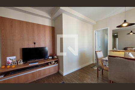 Sala de apartamento à venda com 2 quartos, 87m² em Fazenda Santa Cândida, Campinas