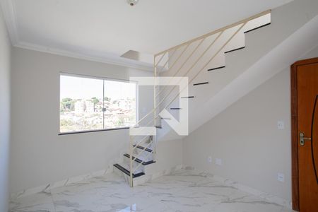 Sala de apartamento à venda com 3 quartos, 90m² em Piratininga (venda Nova), Belo Horizonte