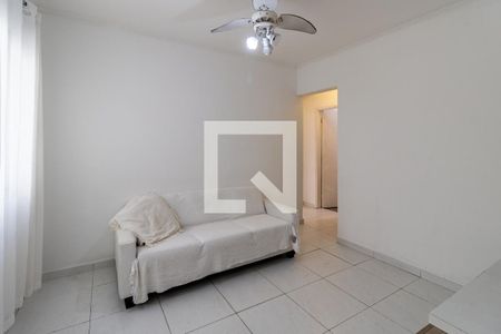 Sala de apartamento para alugar com 2 quartos, 50m² em Jardim Tejereba, Guarujá