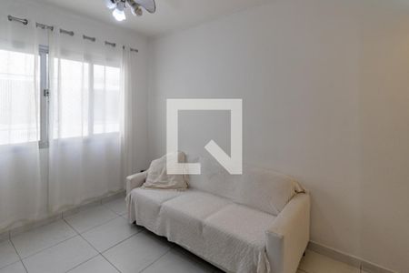 Sala de apartamento para alugar com 2 quartos, 50m² em Jardim Tejereba, Guarujá