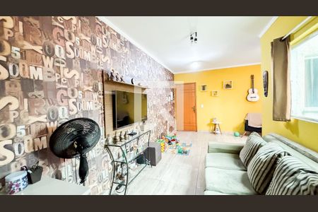 Sala  de apartamento à venda com 2 quartos, 91m² em Jardim Itapoan, Santo André