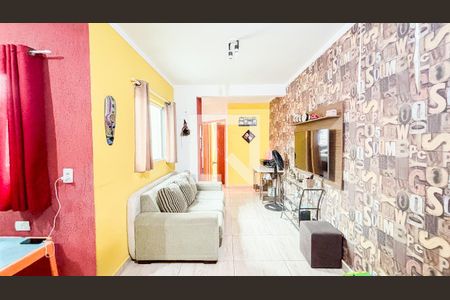 Sala  de apartamento à venda com 2 quartos, 91m² em Jardim Itapoan, Santo André