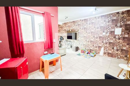 Sala  de apartamento à venda com 2 quartos, 91m² em Jardim Itapoan, Santo André