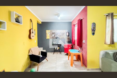 Sala  de apartamento à venda com 2 quartos, 91m² em Jardim Itapoan, Santo André