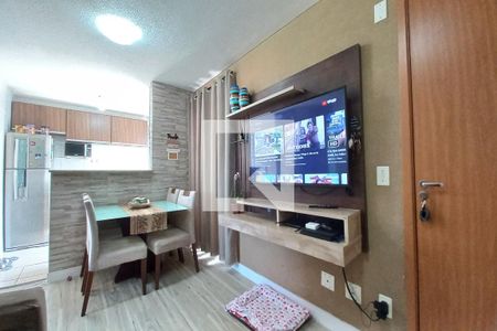 Sala de apartamento para alugar com 2 quartos, 42m² em Loteamento Residencial Parque dos Cantos, Campinas