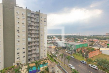 Vista da sala de apartamento para alugar com 2 quartos, 60m² em Igara, Canoas