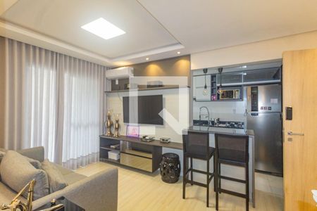 Detalhe da Sala de apartamento para alugar com 2 quartos, 60m² em Igara, Canoas