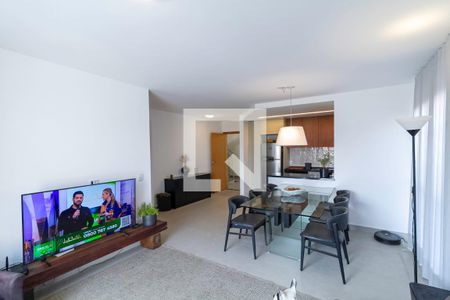 Sala  de apartamento à venda com 3 quartos, 147m² em Santa Amelia, Belo Horizonte