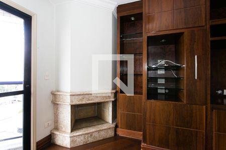 Sala - Lareira de apartamento para alugar com 3 quartos, 138m² em Vila Gomes Cardim, São Paulo