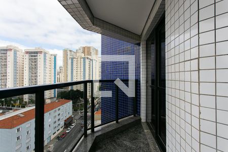 Varanda da Sala de apartamento para alugar com 3 quartos, 138m² em Vila Gomes Cardim, São Paulo